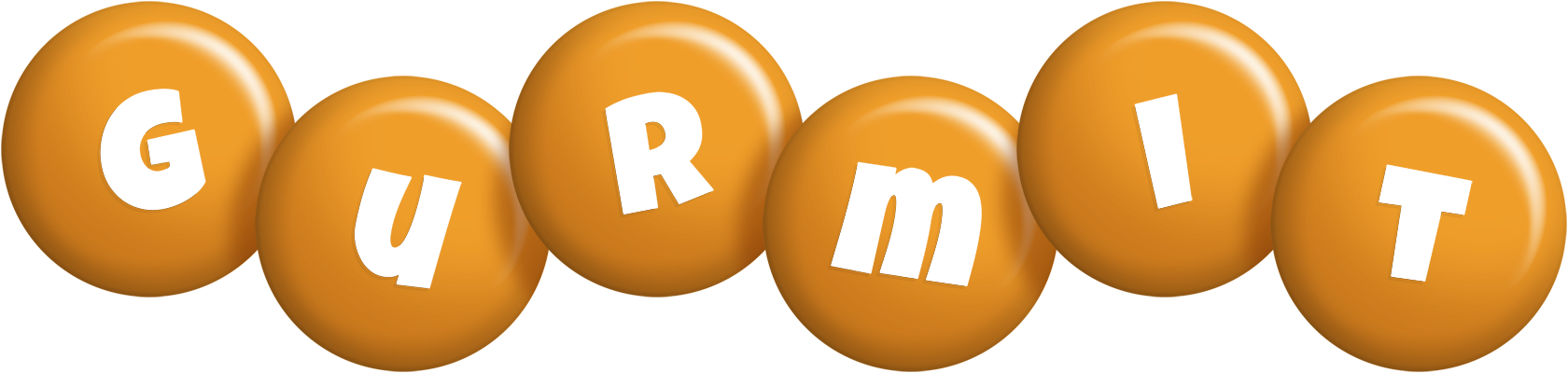 Gurmit candy-orange logo