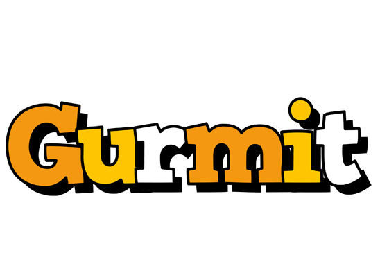 Gurmit cartoon logo
