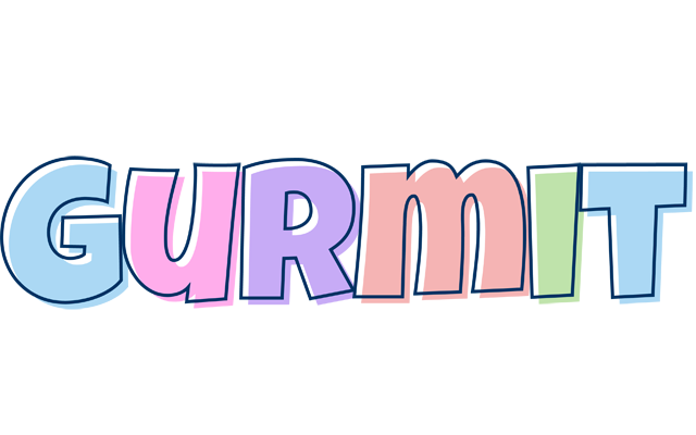 Gurmit pastel logo