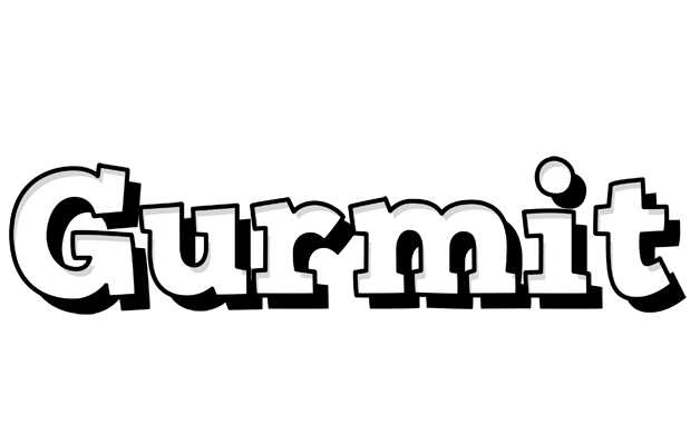 Gurmit snowing logo