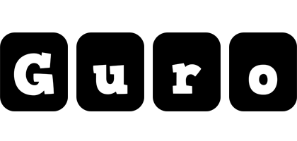 Guro box logo