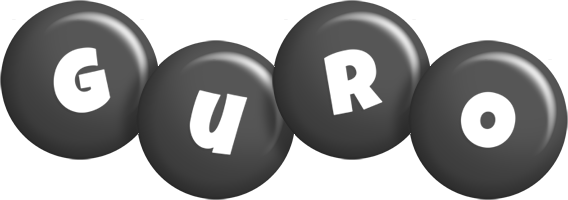 Guro candy-black logo