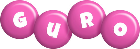Guro candy-pink logo