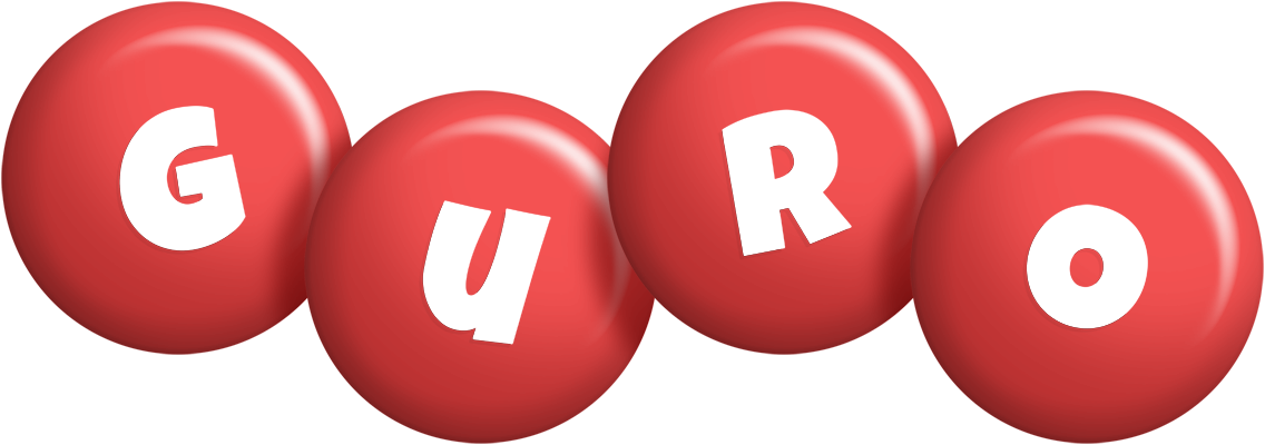Guro candy-red logo