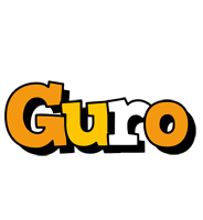 Guro cartoon logo