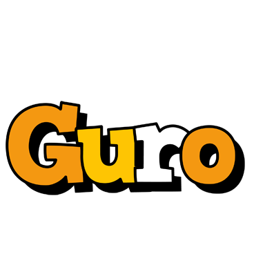 Guro cartoon logo