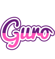 Guro cheerful logo