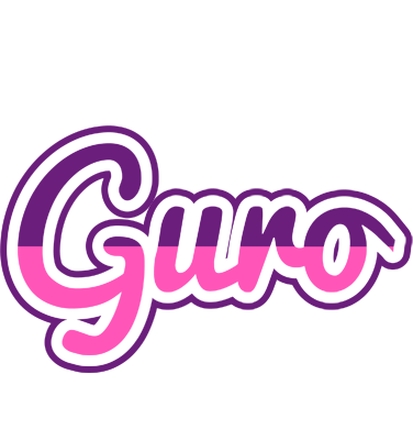 Guro cheerful logo