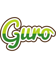 Guro golfing logo