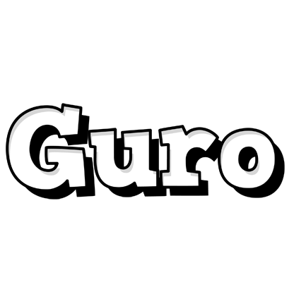 Guro snowing logo