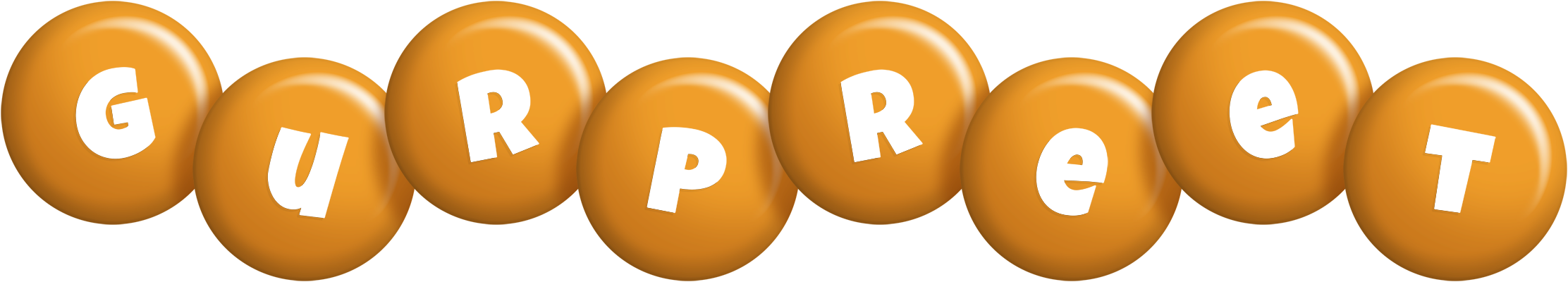 Gurpreet candy-orange logo