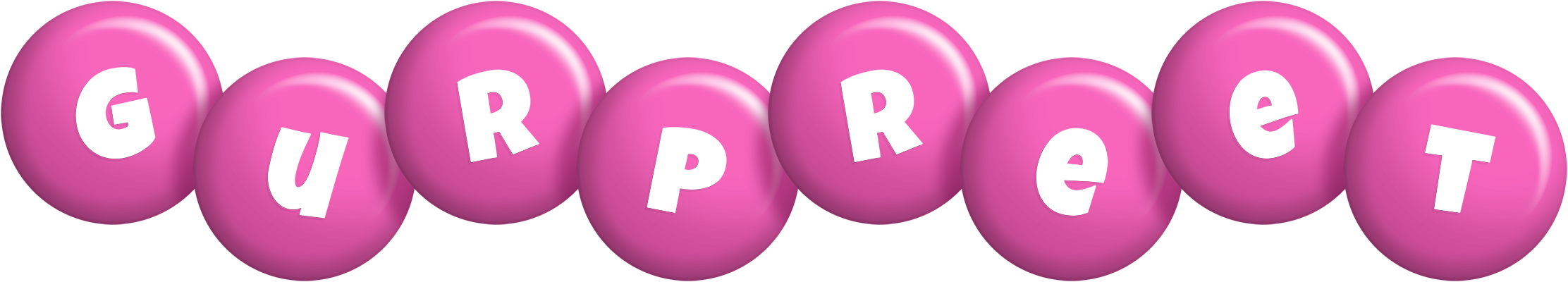 Gurpreet candy-pink logo