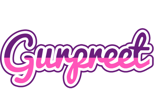 Gurpreet cheerful logo