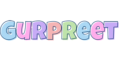 Gurpreet pastel logo