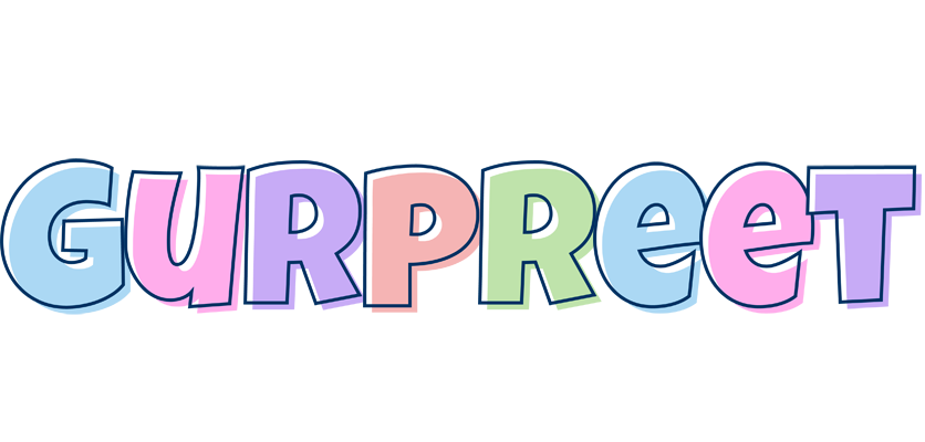 Gurpreet pastel logo