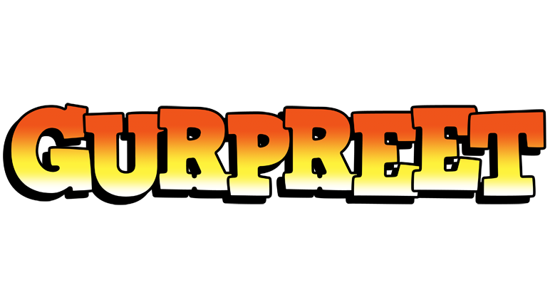 Gurpreet sunset logo