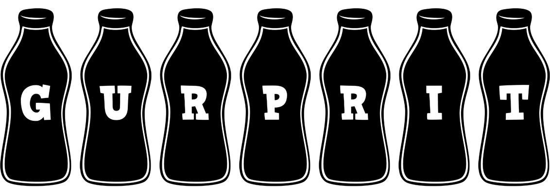 Gurprit bottle logo