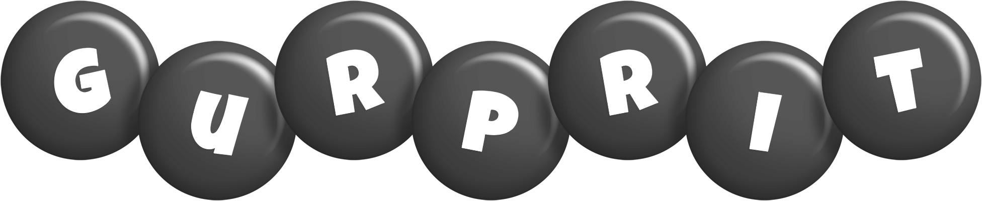Gurprit candy-black logo