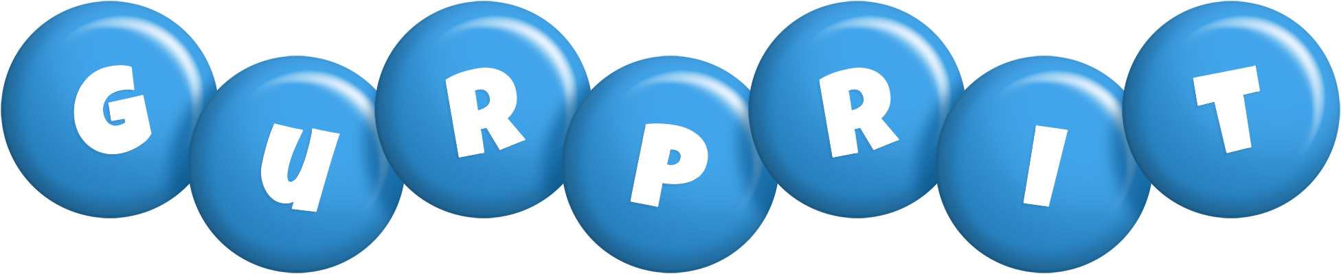 Gurprit candy-blue logo