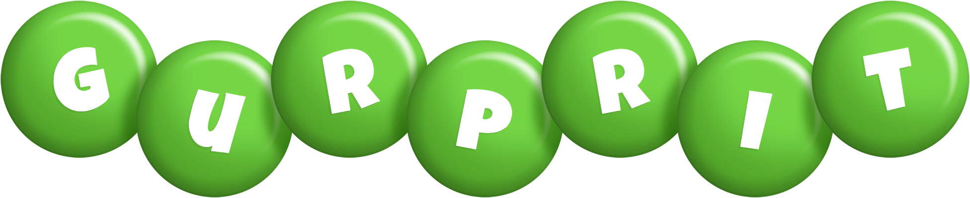 Gurprit candy-green logo
