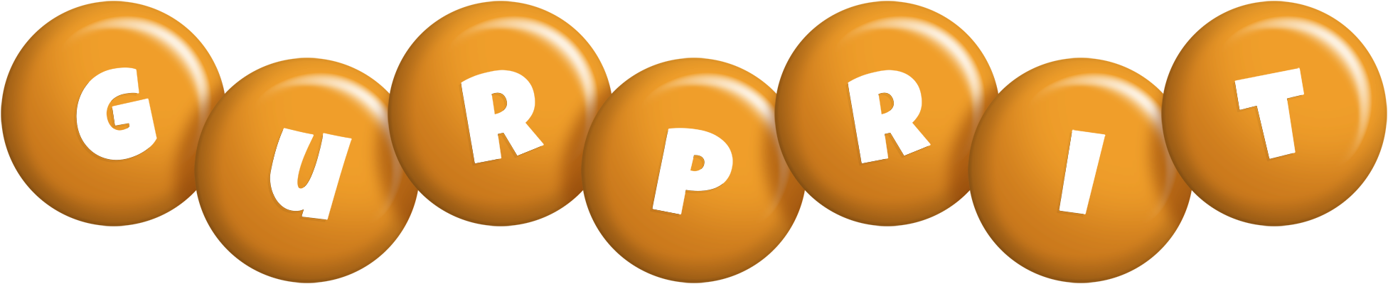Gurprit candy-orange logo