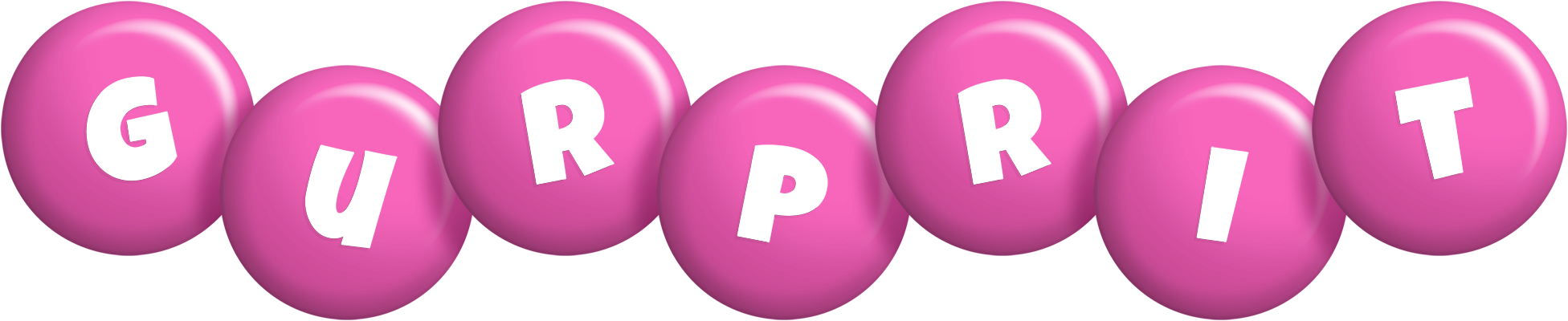 Gurprit candy-pink logo