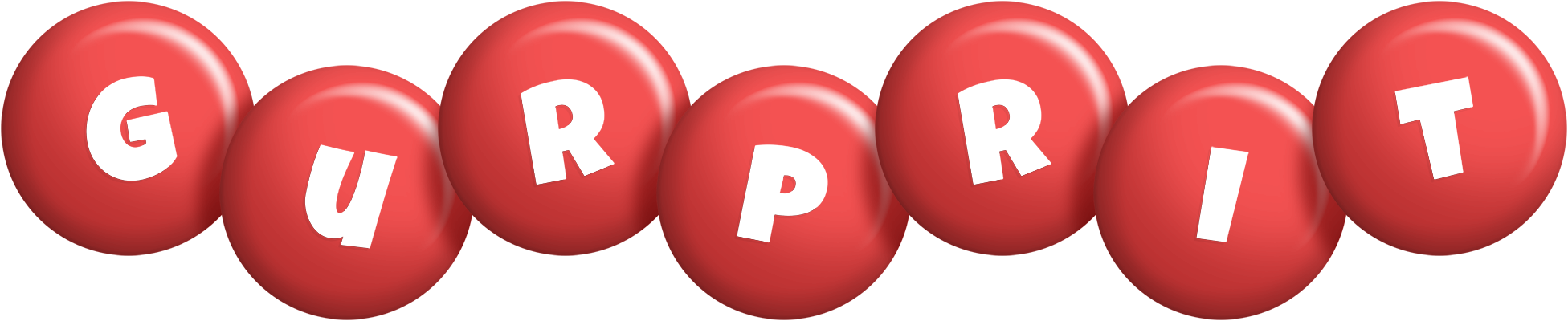 Gurprit candy-red logo