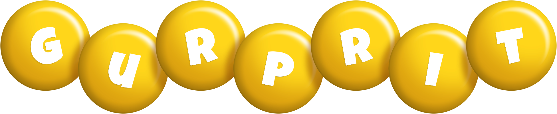 Gurprit candy-yellow logo