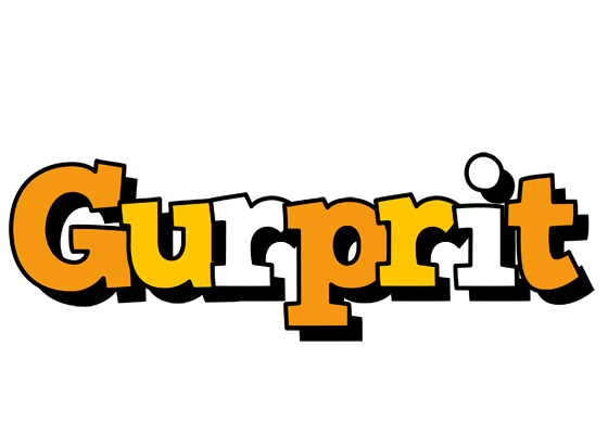 Gurprit cartoon logo