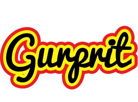 Gurprit flaming logo