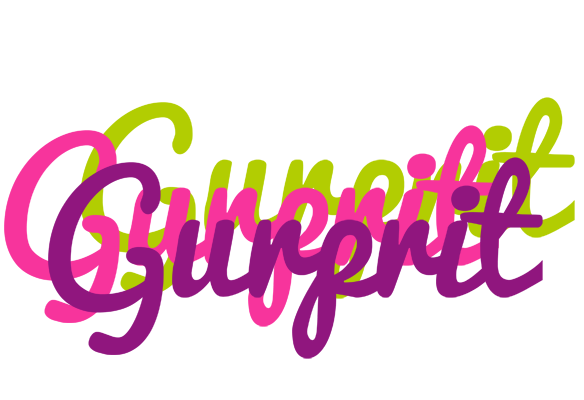 Gurprit flowers logo