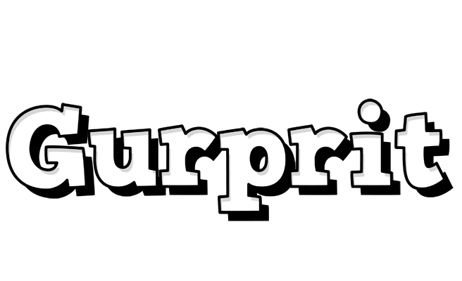 Gurprit snowing logo