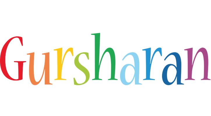 Gursharan birthday logo