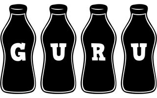 Guru bottle logo