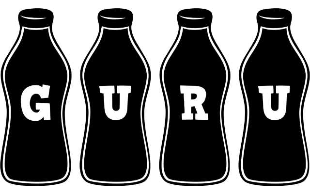 Guru bottle logo