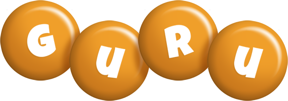 Guru candy-orange logo