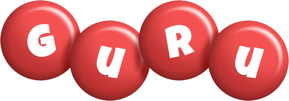 Guru candy-red logo