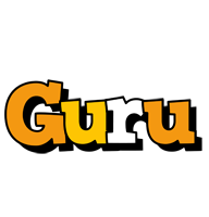 Guru cartoon logo