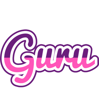 Guru cheerful logo