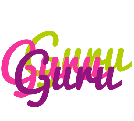 Guru flowers logo