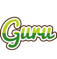 Guru golfing logo