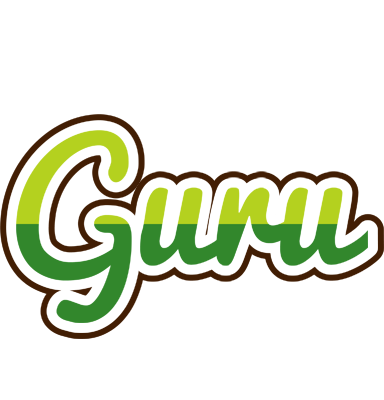 Guru golfing logo