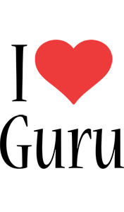 Guru i-love logo