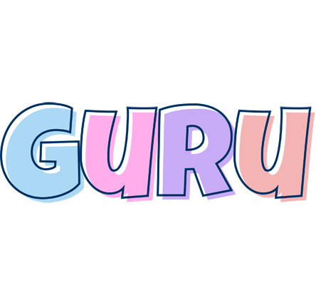 Guru pastel logo
