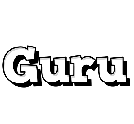Guru snowing logo