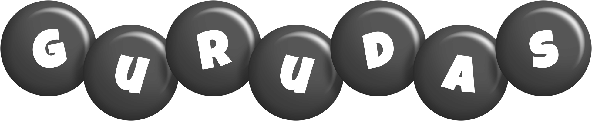 Gurudas candy-black logo