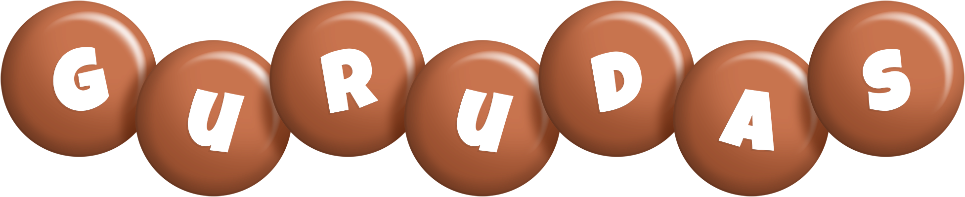 Gurudas candy-brown logo
