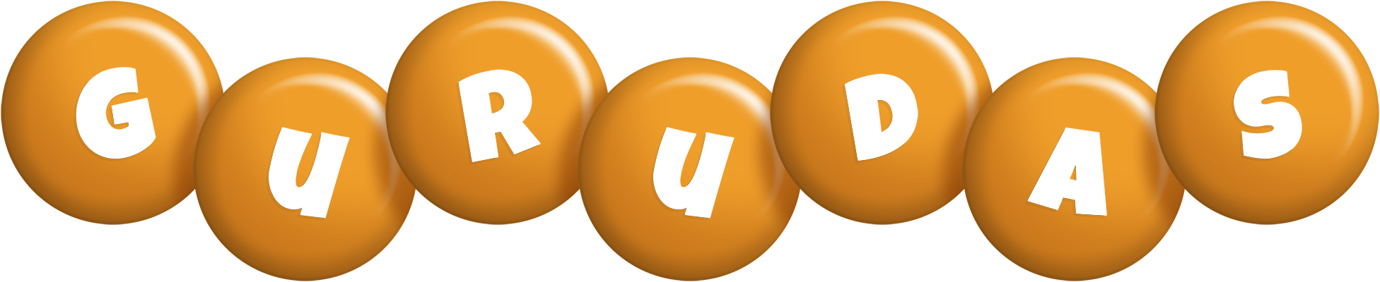 Gurudas candy-orange logo
