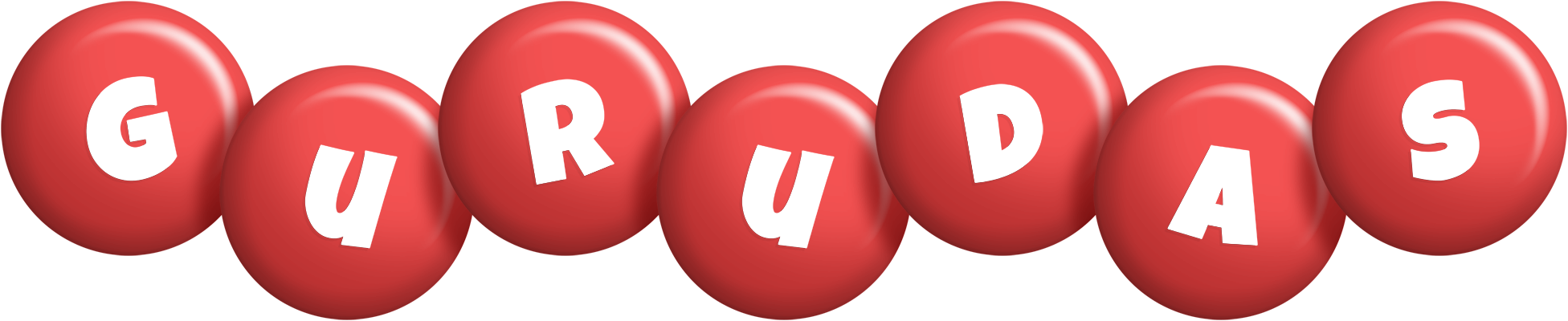 Gurudas candy-red logo