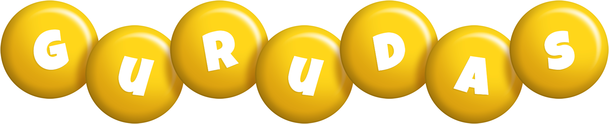 Gurudas candy-yellow logo